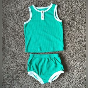 Cat & Jack Teal Diaper Cover Set